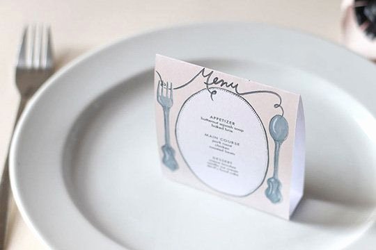 Dinner Party Menu Template New Dress Up Your Dinner Party 5 Free Printable Menu
