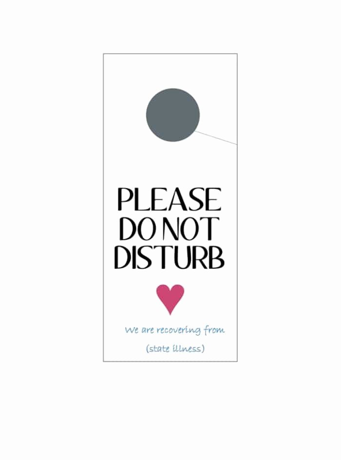 Do Not Disturb Sign Templates Lovely 43 Free Door Hanger Templates Word Pdf Template Lab