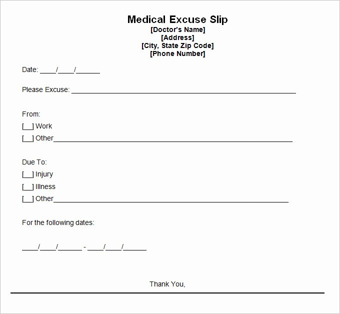 Doctors Note for School Template Beautiful Doctors Note Template