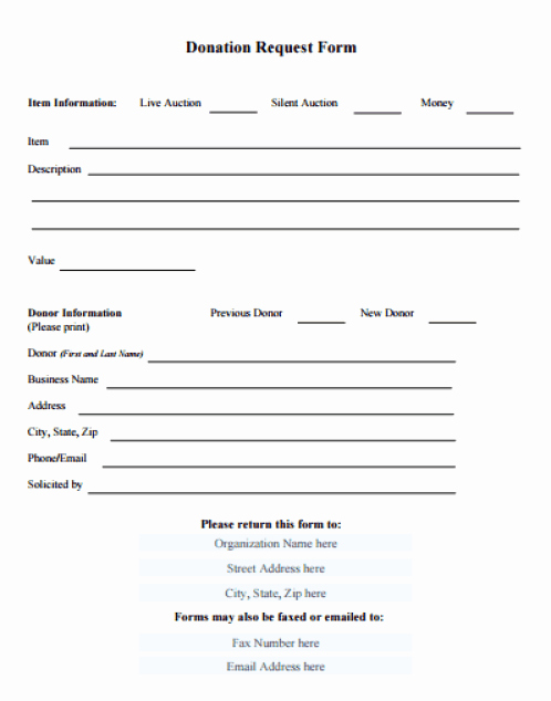 Donation form Template Word Fresh 36 Free Donation form Templates In Word Excel Pdf