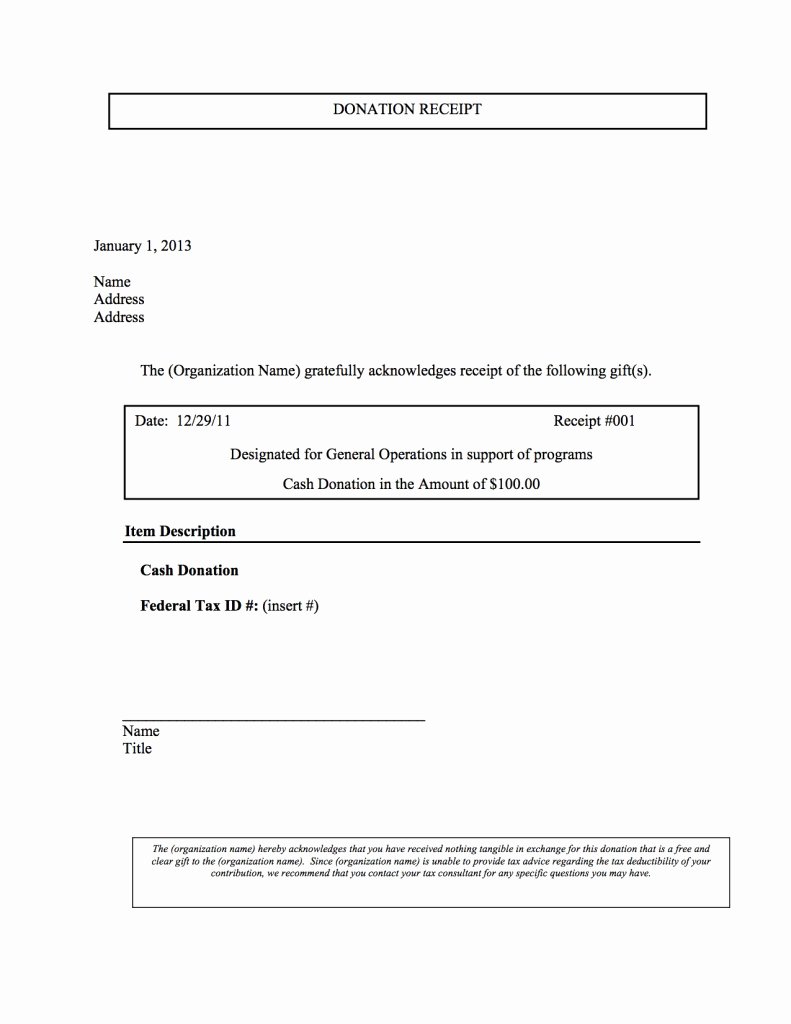 Donation Receipt Letter Template Awesome the Nonprofit Guru by Renee C Herrell