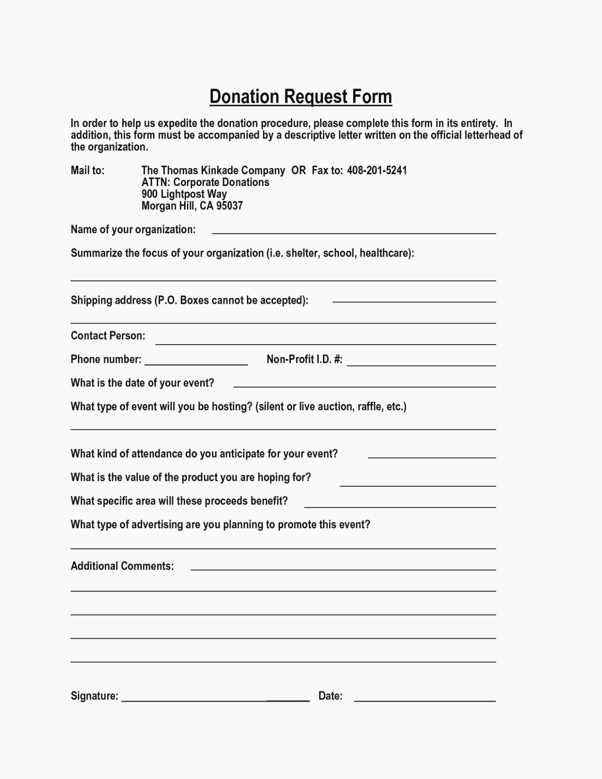 Donation Request form Template New All You Need to Know About