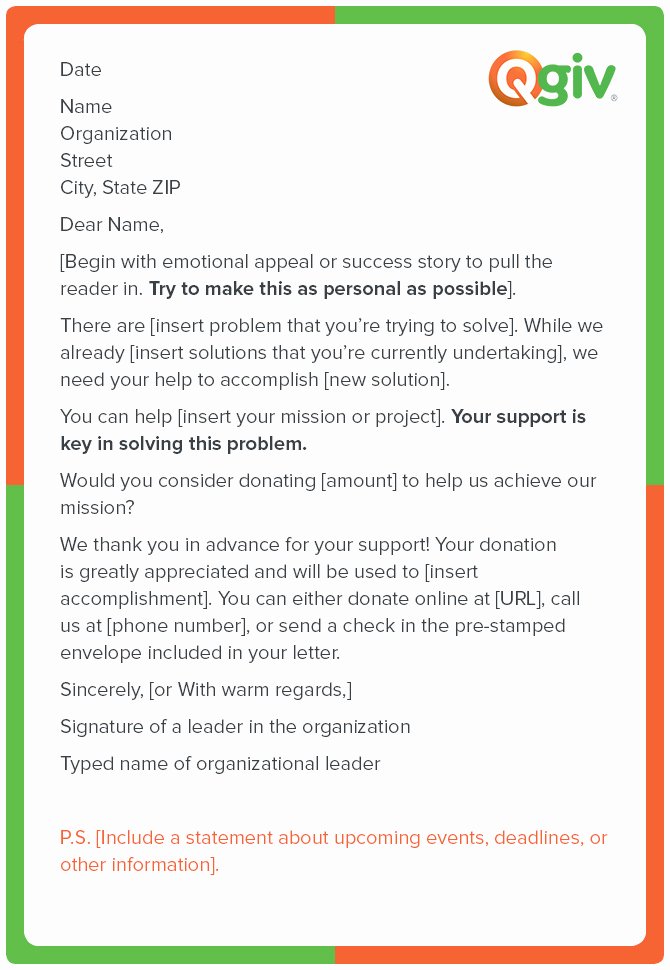 Donation Request Letter Template Best Of 9 Awesome and Effective Fundraising Letter Templates
