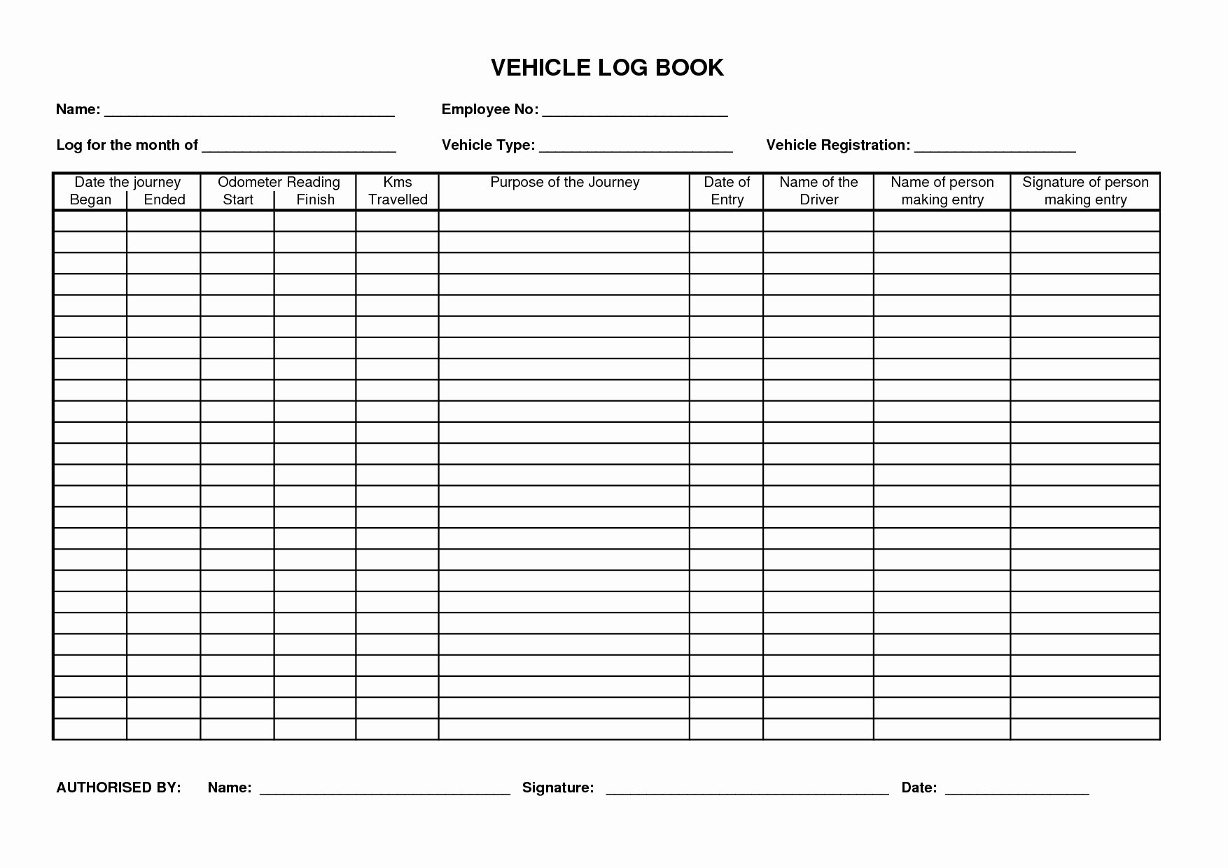 Driver Log Sheet Template Fresh Truck Driver Log Book Template