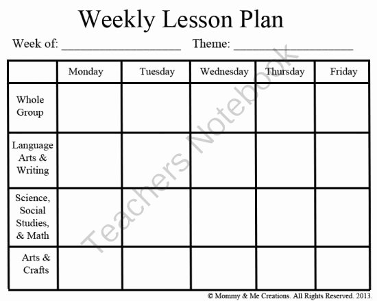 Early Childhood Lesson Plan Template New 85 Best Images About Lesson Plans On Pinterest