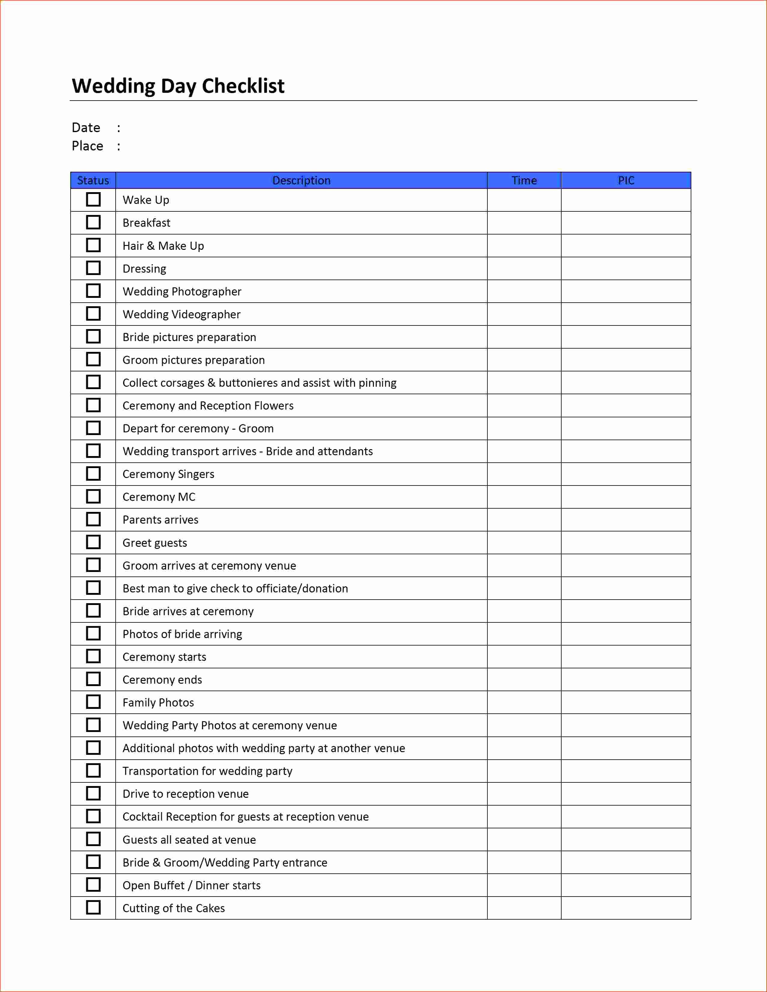 Editable Checklist Template Word Best Of 7 Microsoft Word Checklist Template – Bookletemplate