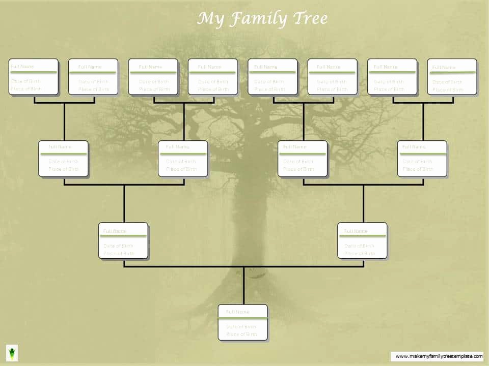 Editable Family Tree Template New Downloadable My Family Tree Templates