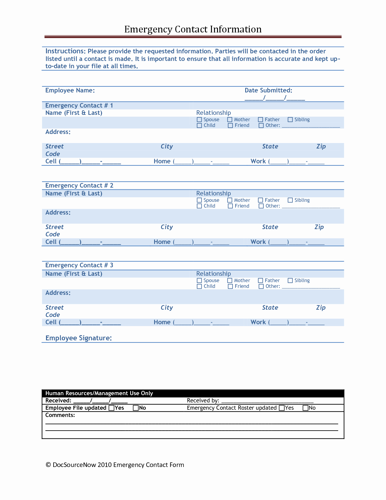 Emergency Contact form Template Beautiful Employer Contact Information Cover Letter Samples