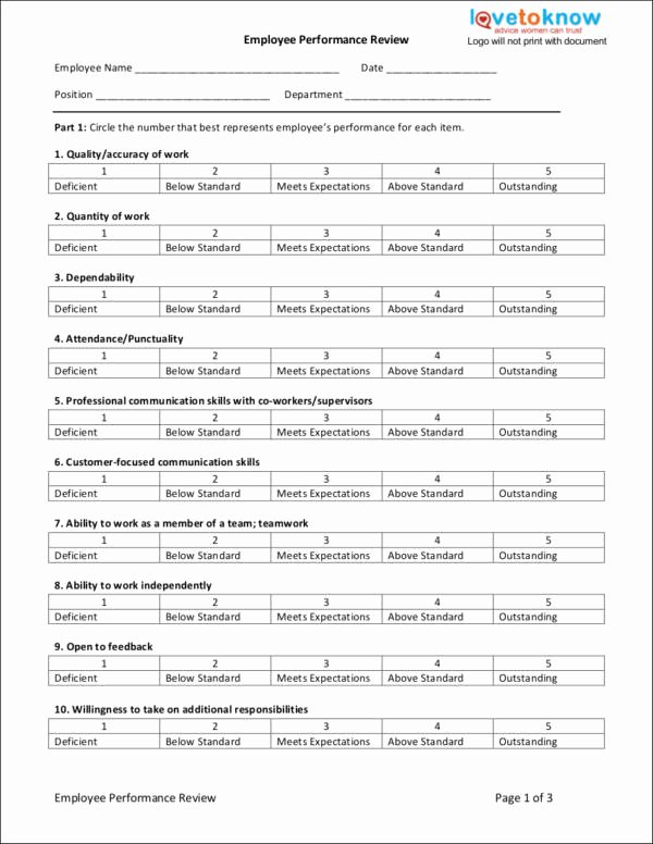 Employee Evaluation form Templates Awesome 10 Steps to Effective Employee Evaluations