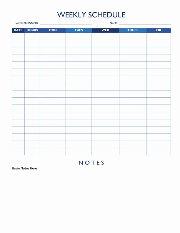 Employee Monthly Schedule Template Unique Blank Employee Schedule