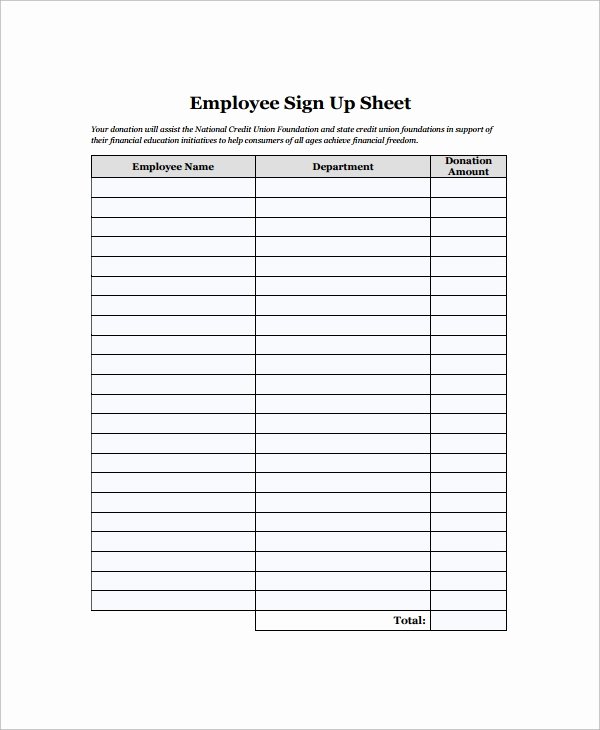 Employee Sign In Sheet Template Elegant Sample Employee Sign In Sheet 17 Free Documents