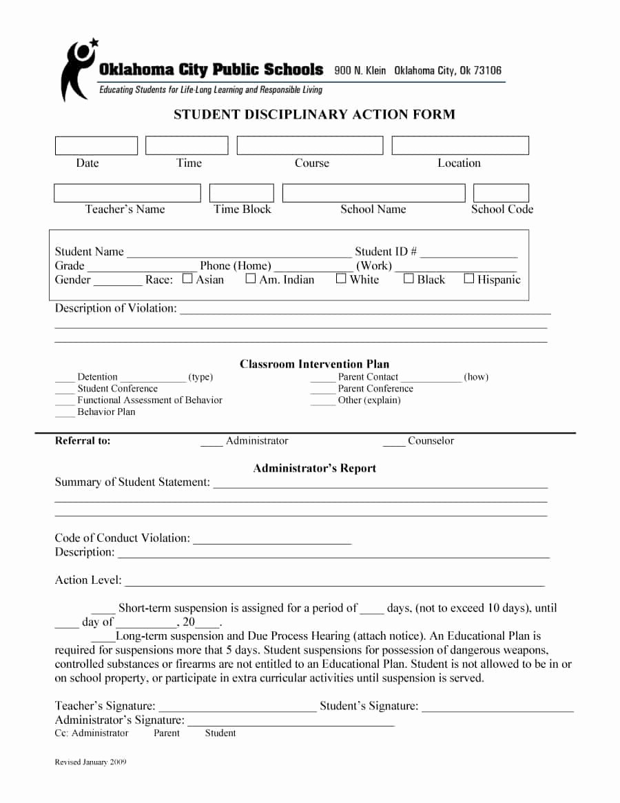 Employee Write Up Template Lovely 46 Effective Employee Write Up forms [ Disciplinary