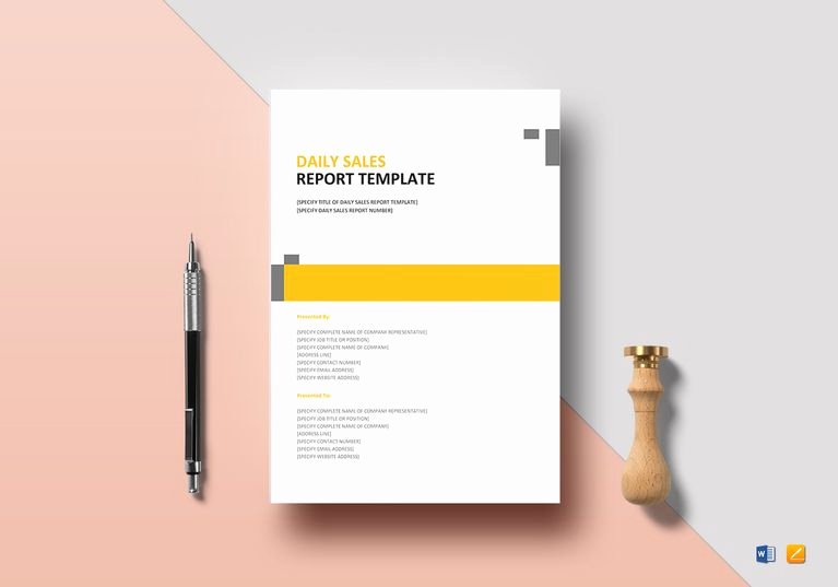 End Of Day Report Template Lovely 4 Employee End Of Day Report forms Word Excel Pdf