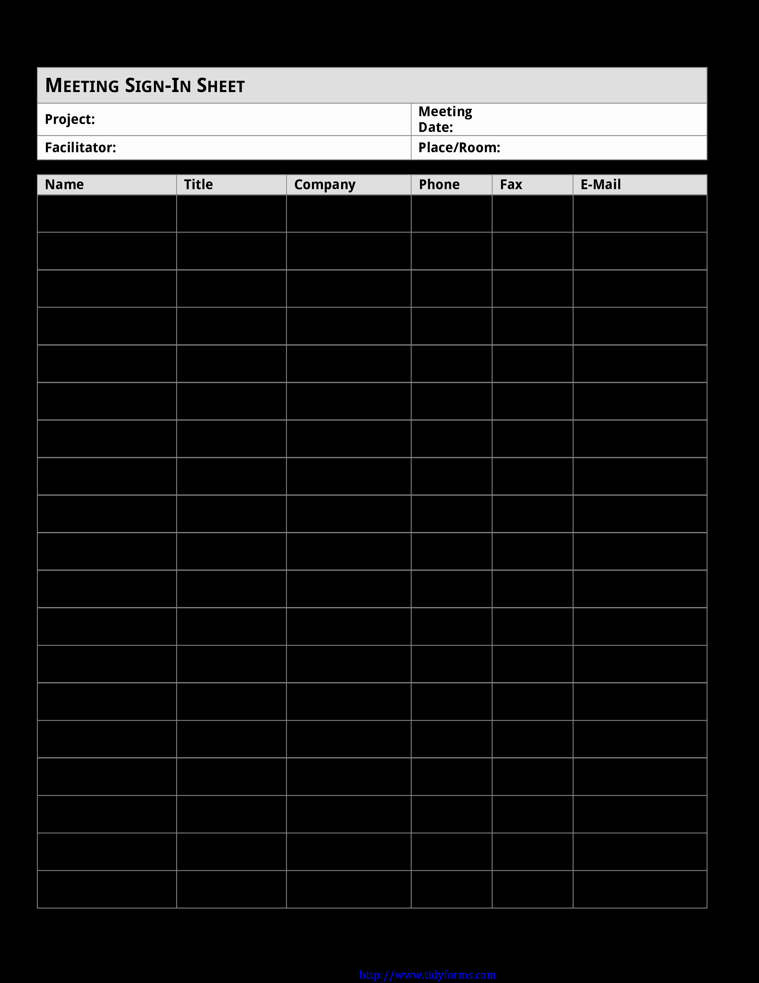 Event Sign In Sheet Template Luxury Employee Meeting Sign In Sheet