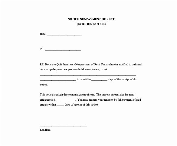 Eviction Notice Template Free Best Of 38 Eviction Notice Templates Pdf Google Docs Ms Word