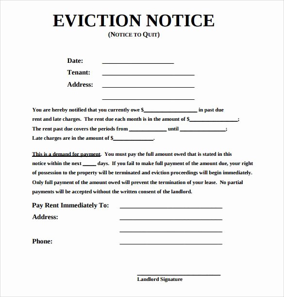 Eviction Notice Template Free Elegant Best 25 Eviction Notice Ideas On Pinterest