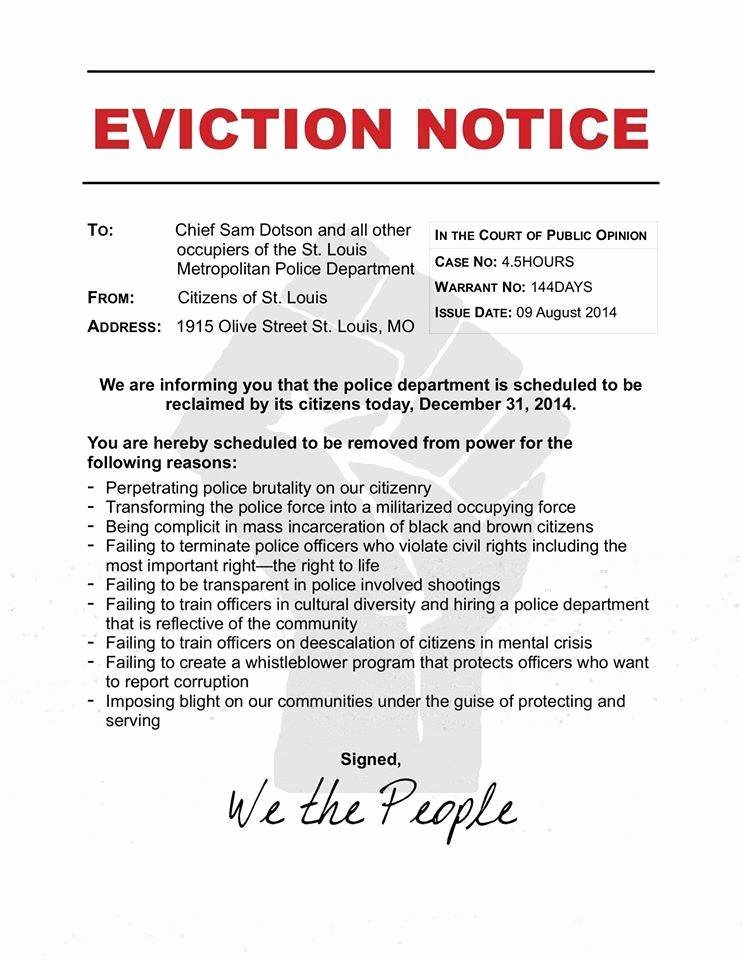Eviction Notice Template Free Lovely Notice to Evict Free Printable Documents