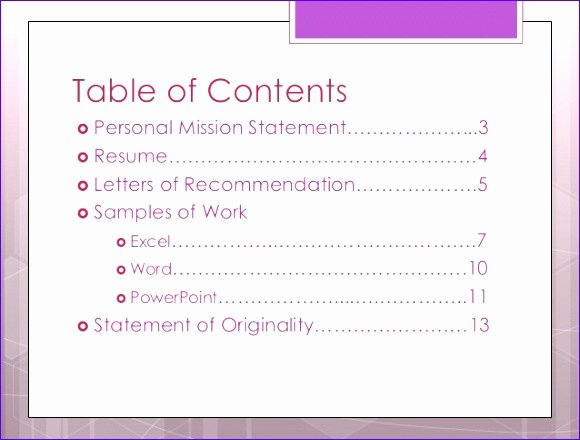 Excel Table Of Contents Template Unique 10 Table Contents Excel Template Exceltemplates