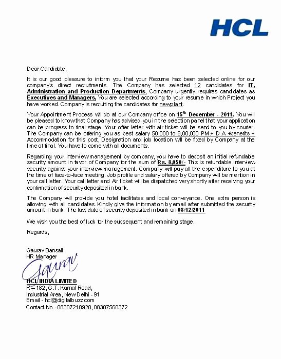 Fake Job Offer Letter Template Elegant Chakri S Fake Offer Letters and Fake Panies