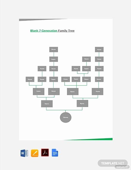 Family Tree Template Editable Awesome Free Blended Family Tree Template In Microsoft Word Apple