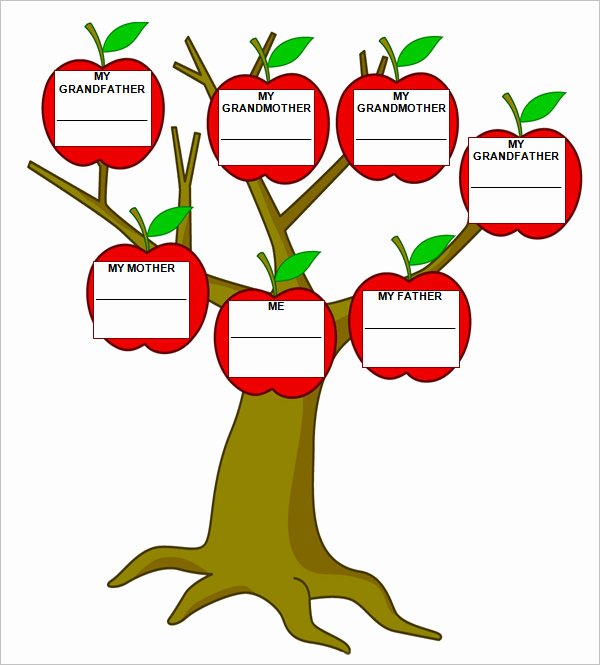 Family Tree Template Word Unique 5 Free Family Tree Templates to Create Own Family Tree