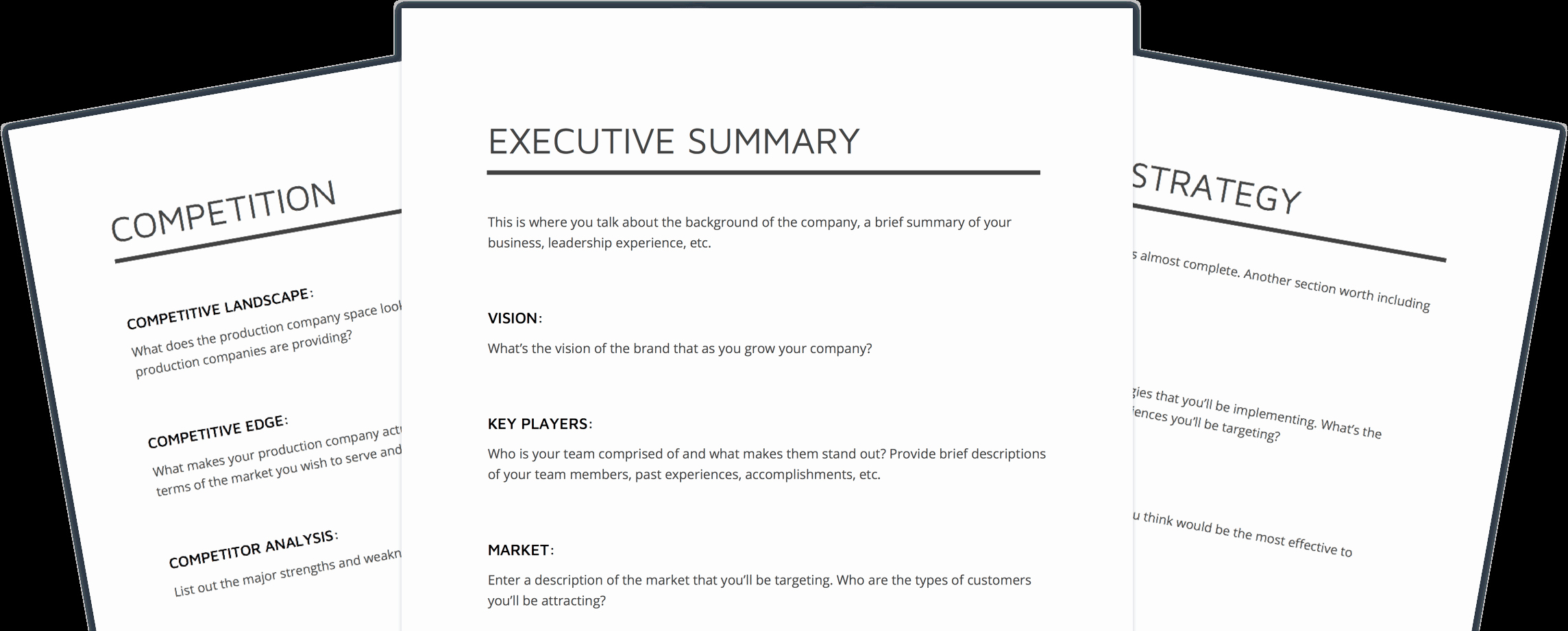 Film Business Plan Template Awesome How to Make A Production Pany Business Plan [free Template]
