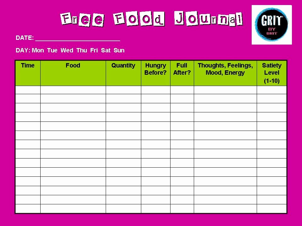 Food Diary Template Excel Awesome 29 Of Intake Tracker Excel Template