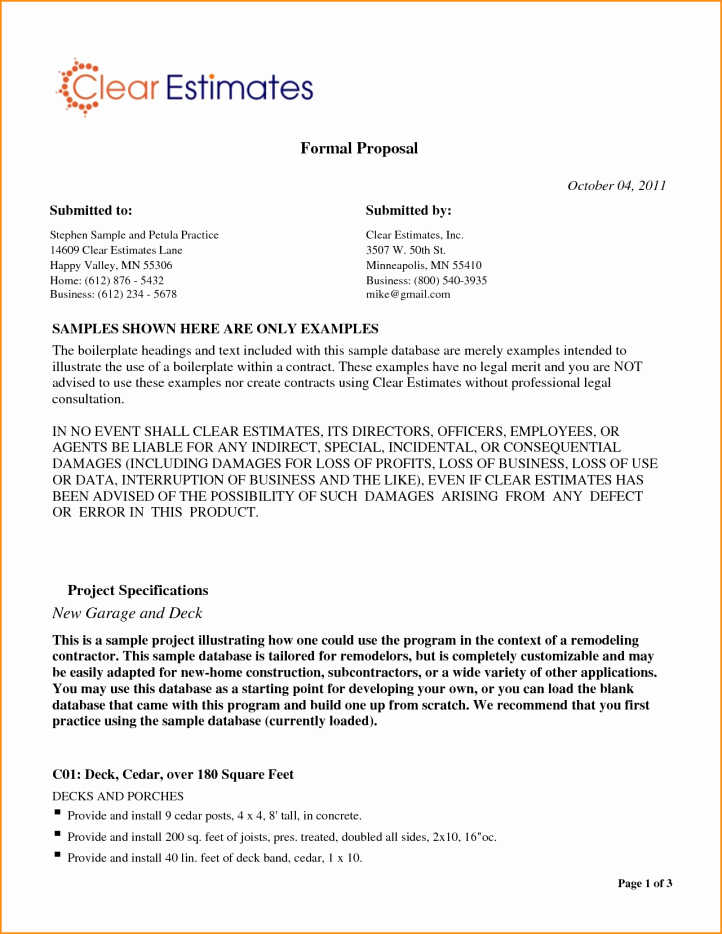 Formal Business Report Template Beautiful Business Report Example