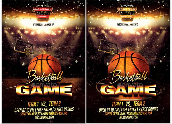Free Basketball Flyer Template Awesome 31 Basketball Flyer Templates Free &amp; Premium Download