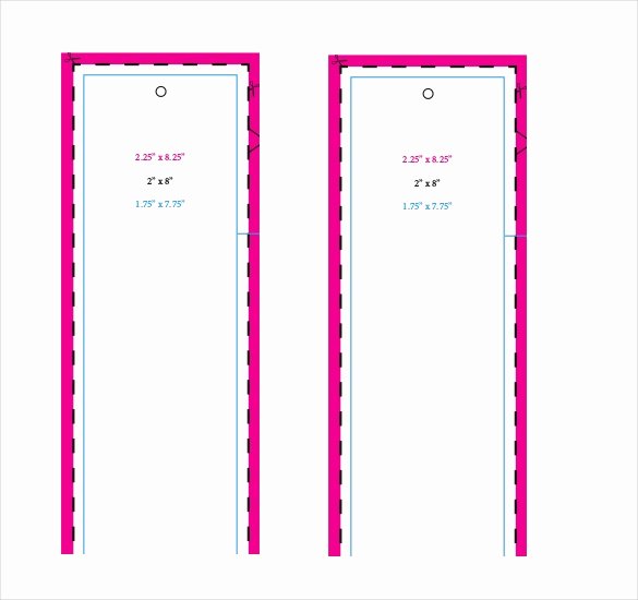 Free Blank Bookmark Template Beautiful 15 Bookmark Templates Free Pdf Psd Documents Download