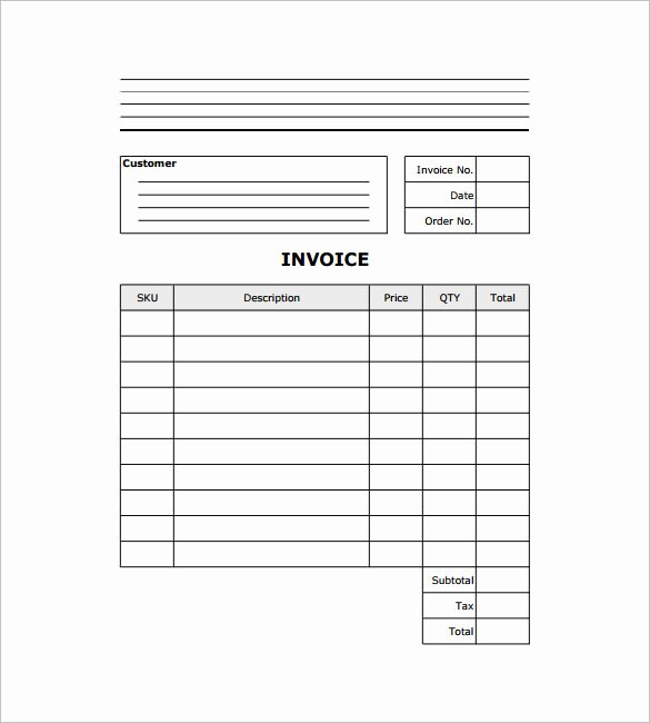 Free Construction Estimate Template Pdf Lovely 9 Estimate Invoice Templates Free Word Pdf format