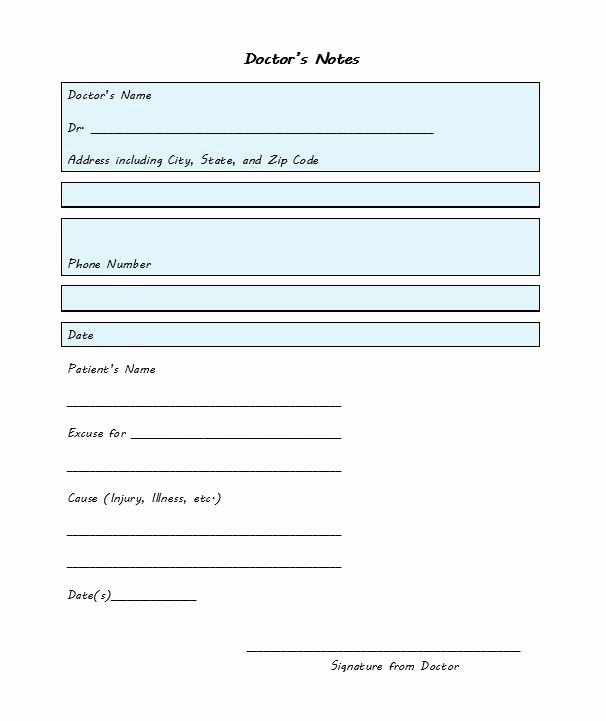 Free Doctors Note Template Awesome 21 Free Doctor Note Excuse Templates Template Lab
