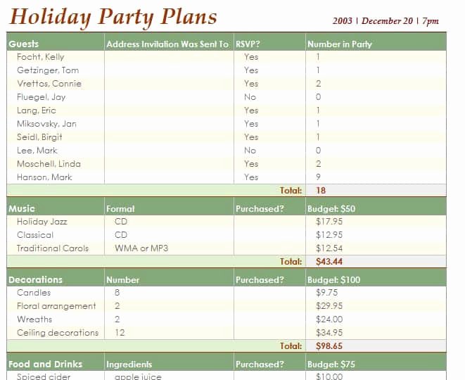 Free event Planner Templates Elegant event Schedule Template Word Excel