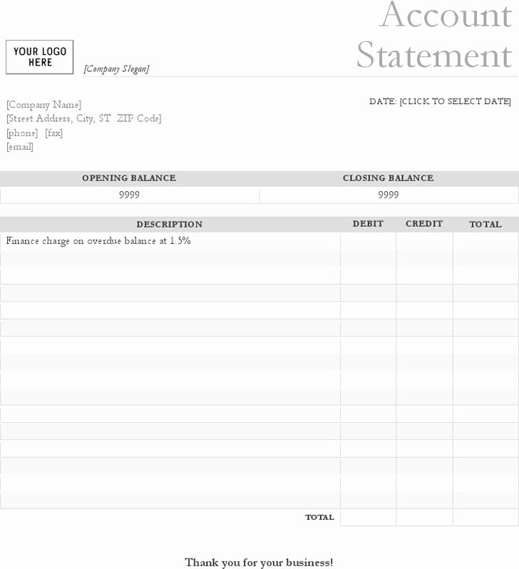 Free Fake Bank Statements Templates Best Of Bank Statement Template Download Free