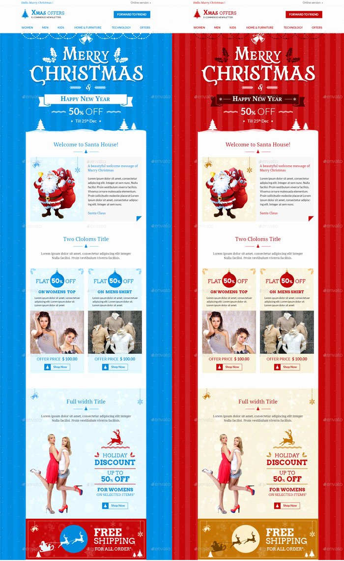 Free Holiday Newsletter Templates Awesome 9 Christmas Newsletter Templates to Create Printable and