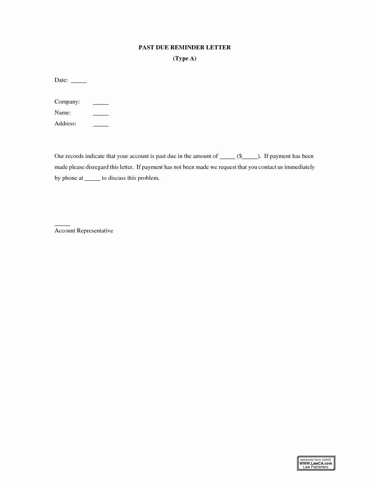 Free Past Due Letter Template Awesome Past Due Letter Free Printable Documents