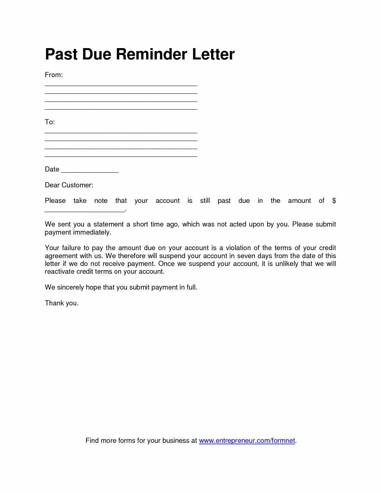 Free Past Due Letter Template Inspirational Best S Of Past Due Invoice Notice Letter Past Due