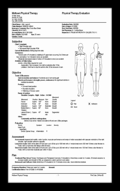 Free Physical therapy Documentation Templates Awesome 19 Best soap forms Images On Pinterest