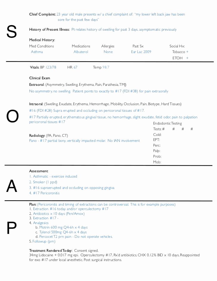 Free Physical therapy Documentation Templates New Free soap Notes Templates for Busy Healthcare Professionals