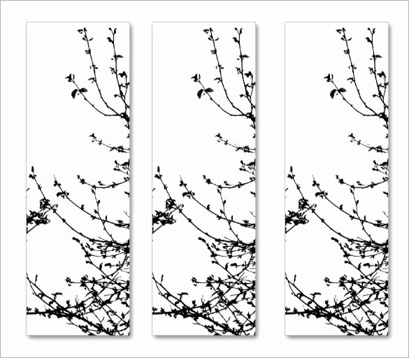 Free Printable Bookmark Templates New Bookmark Background Designs Black and White
