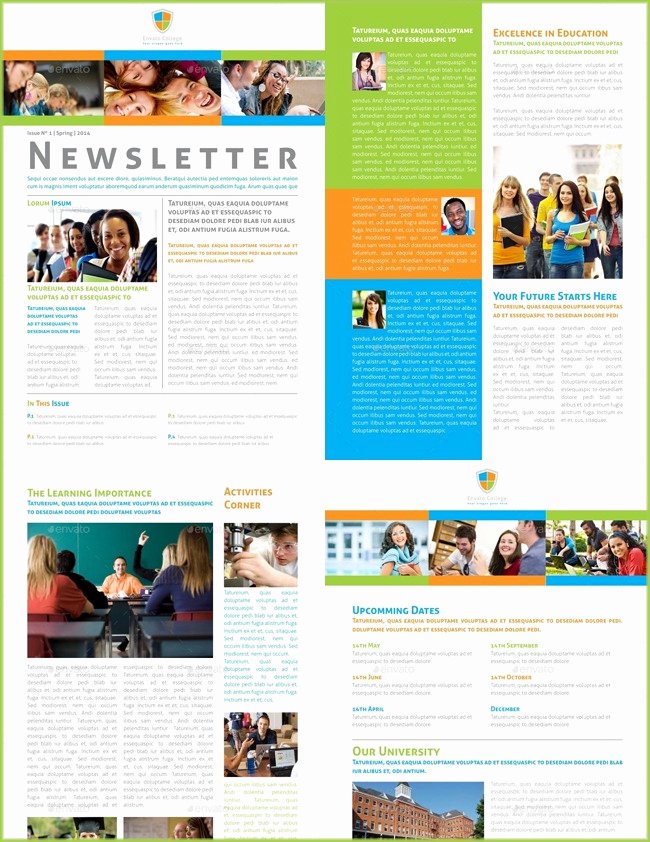 Free Printable Newsletter Templates Best Of 10 Classroom Newsletter Templates Free and Printable