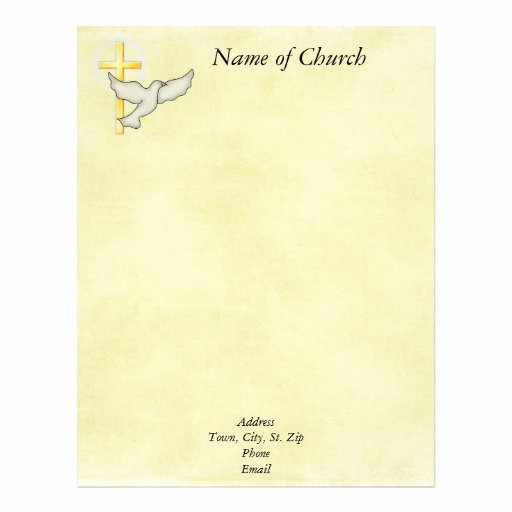 Free Religious Letterhead Templates Elegant Best S Of Church Letterhead Templates Free Letter