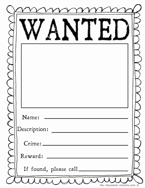 Free Wanted Poster Template Awesome Muppets Most Wanted and Wanted Poster Free Printable