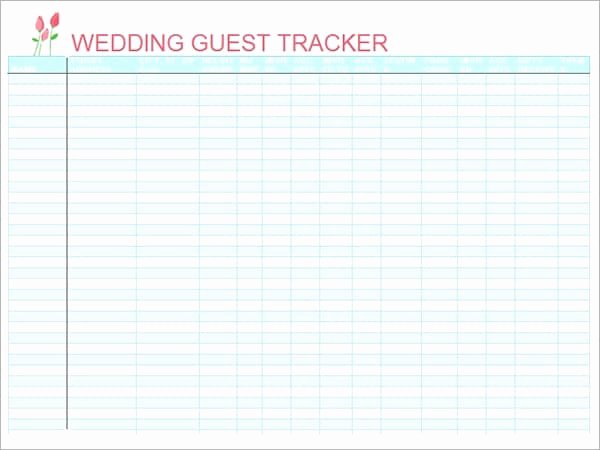 Free Wedding Guest List Template Elegant top 5 Resources to Get Free Wedding Guest List Templates