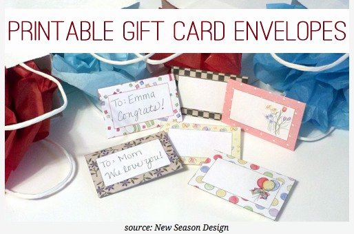 Gift Card Envelopes Templates Luxury Free Printable Gift Card Envelopes Ftm