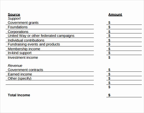 Grant Proposal Budget Template Beautiful Sample Grant Bud 9 Documents In Pdf Word