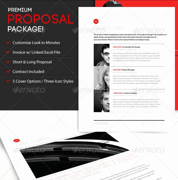 Graphic Design Proposal Template Elegant Proposal Template Category Page 1 Efoza