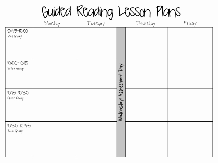Guided Reading Lesson Plan Template Inspirational Teacher Laura Guided Reading