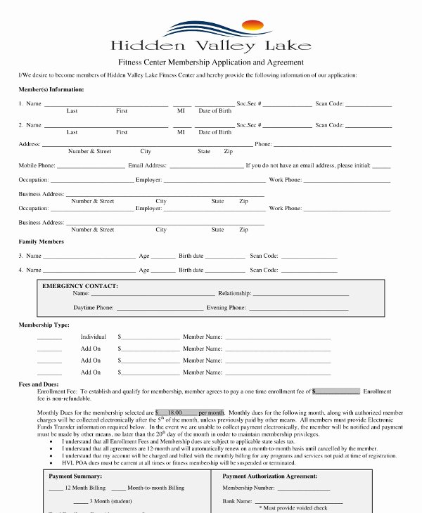 Gym Membership Contract Template Inspirational 11 Gym Membership Contract Examples Word Docs Pages