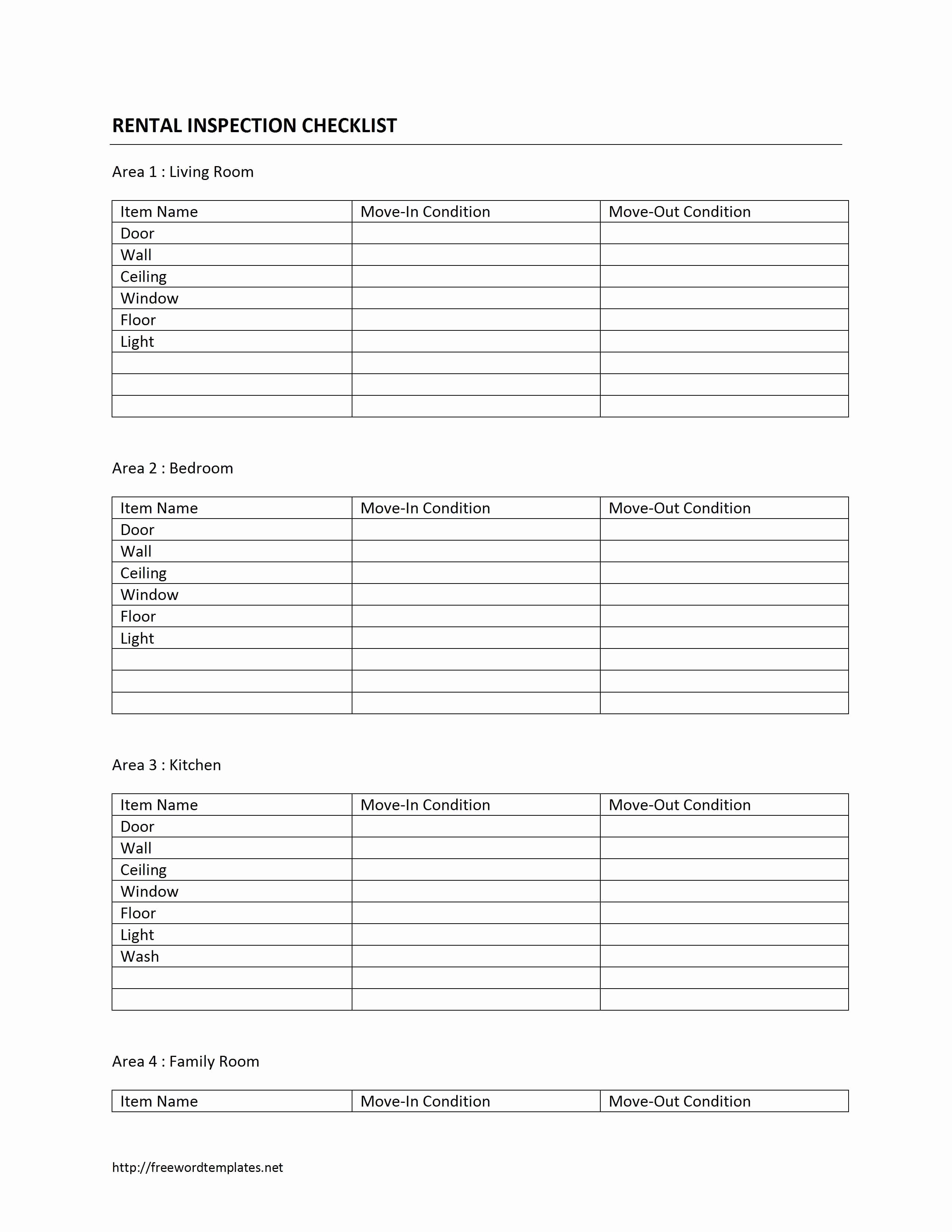 Home Inspection Checklist Template Best Of Home Rental Inspection Checklist Template